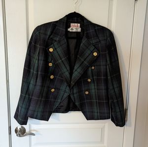 Vintage Plaid blazer